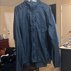 Salomon Men's black Windbreaker Jacket